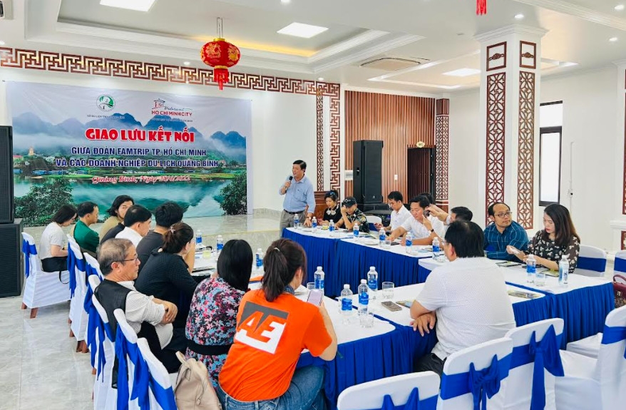 Đoàn Famtrip TP Hồ Chí Minh khảo sát các điểm đến tại Quảng Bình