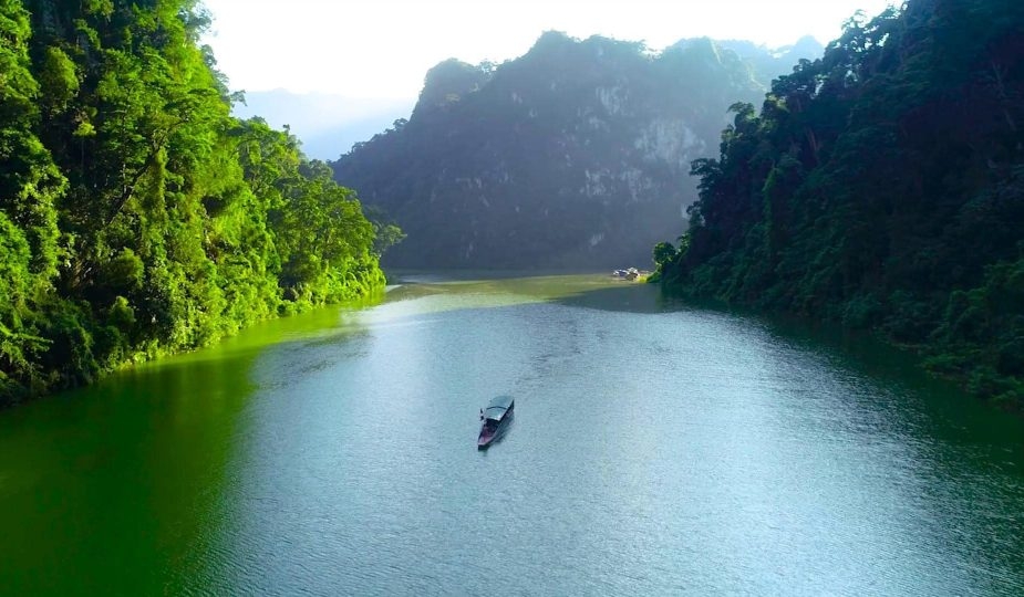 Sông Gâm - Dòng sông đẹp mê hồn trên vùng Đông Bắc