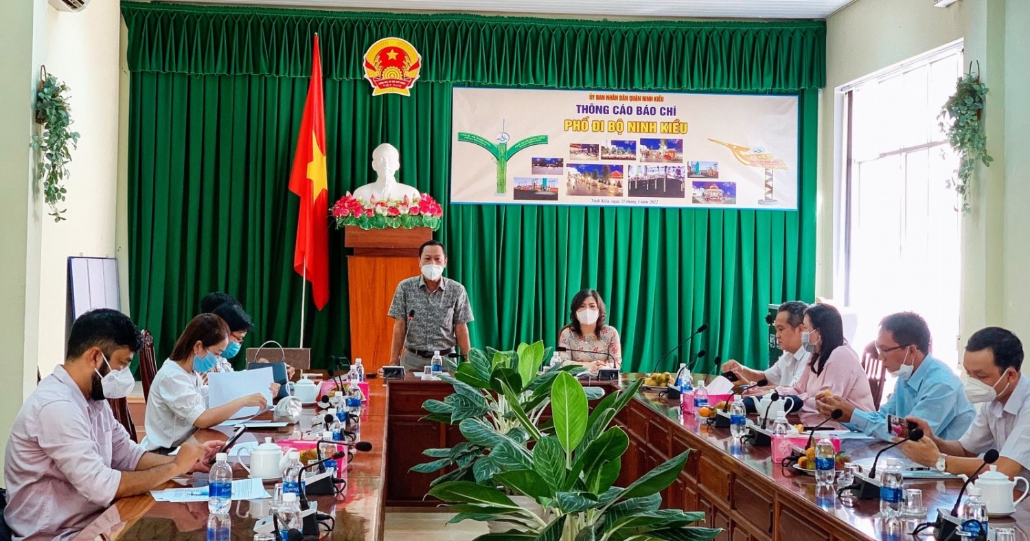 Tuyến phố đi bộ Ninh Kiều sẽ hoạt động từ ngày 30-4
