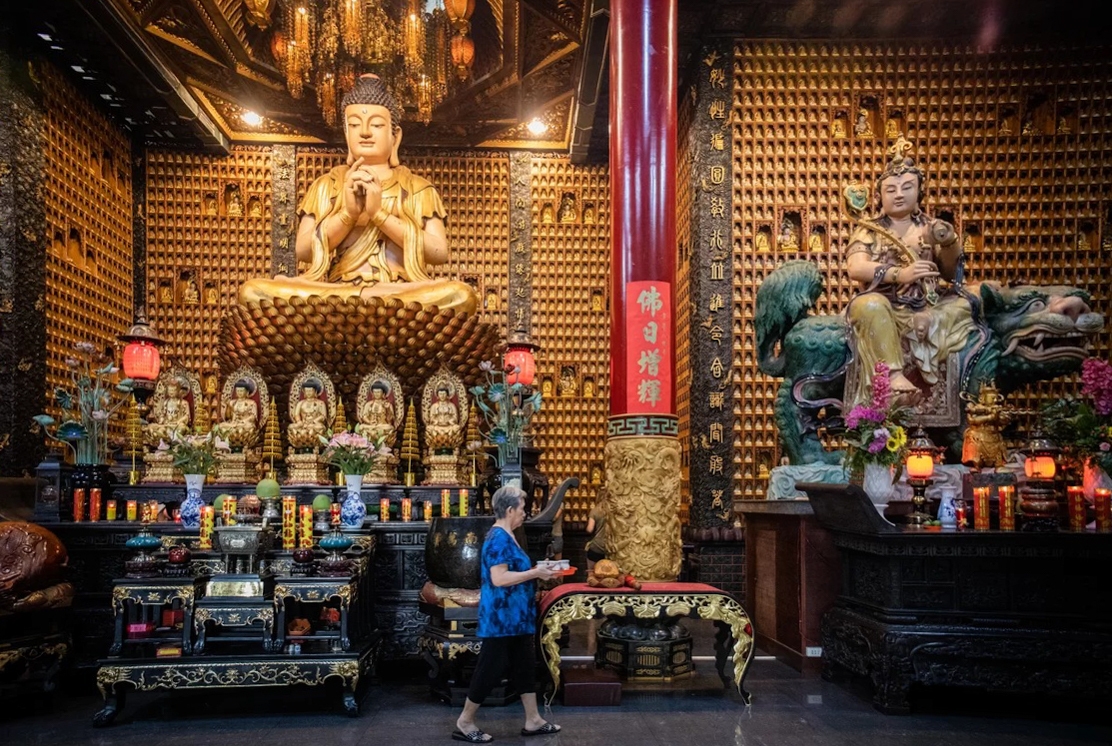 Chùa Vạn Phật giữa lòng Sài Gòn Chùa Vạn Phật giữa lòng Sài Gòn
