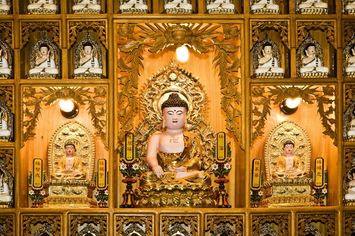 Chùa Vạn Phật giữa lòng Sài Gòn Chùa Vạn Phật giữa lòng Sài Gòn