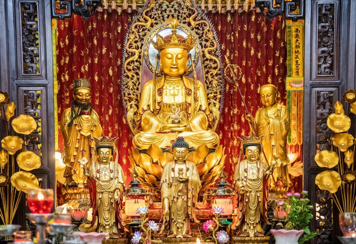 Chùa Vạn Phật giữa lòng Sài Gòn Chùa Vạn Phật giữa lòng Sài Gòn