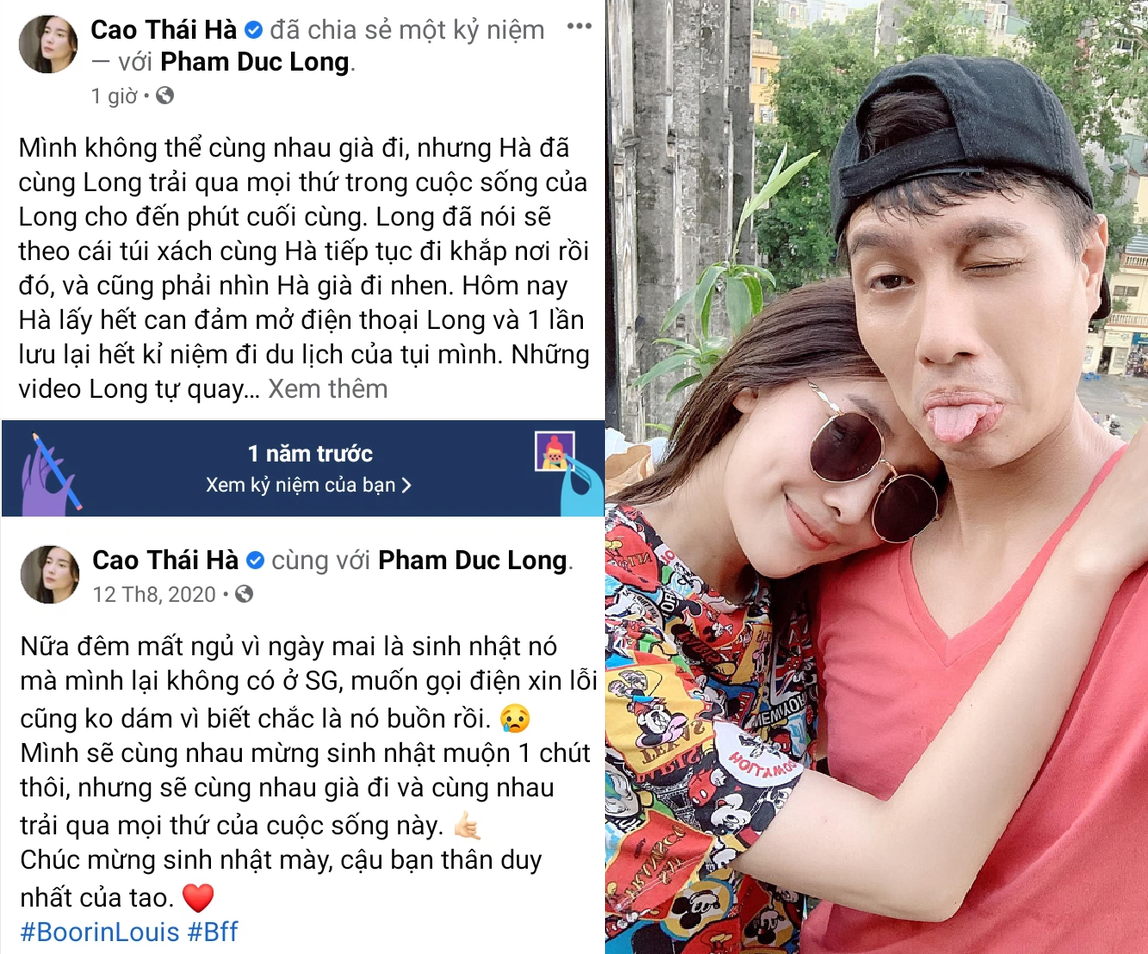 Tin hot giải trí ngày 13/8: Cao Thái Hà chia sẻ đầy xúc động trong ngày sinh nhật cố người mẫu Đức Long Tin hot giải trí ngày 13/8: Cao Thái Hà chia sẻ đầy xúc động trong ngày sinh nhật cố người mẫu Đức Long
