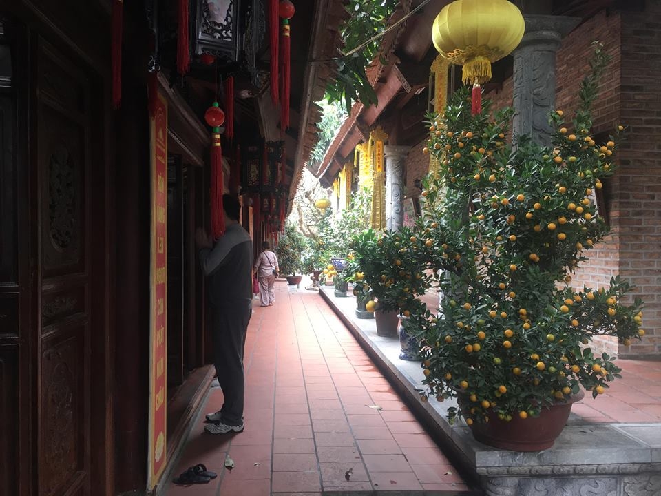 Hà Nội: Chùa Hòe Nhai và bức tượng Phật ngồi lưng vua độc nhất ha noi chua hoe nhai va buc tuong phat ngoi lung vua doc nhat