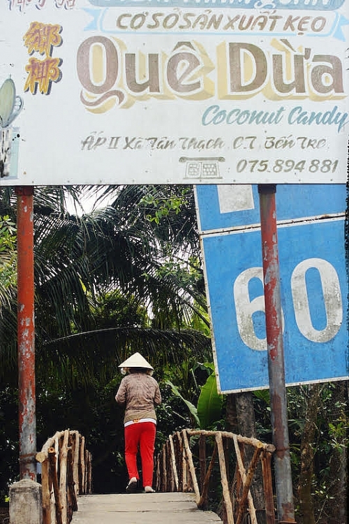 Đến cầu Rạch Miễu, hưởng ngoạn hai ốc đảo xanh mướt trên sông Tiền